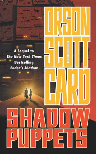 Book cover for Shadow Puppets by Orson Scott Card