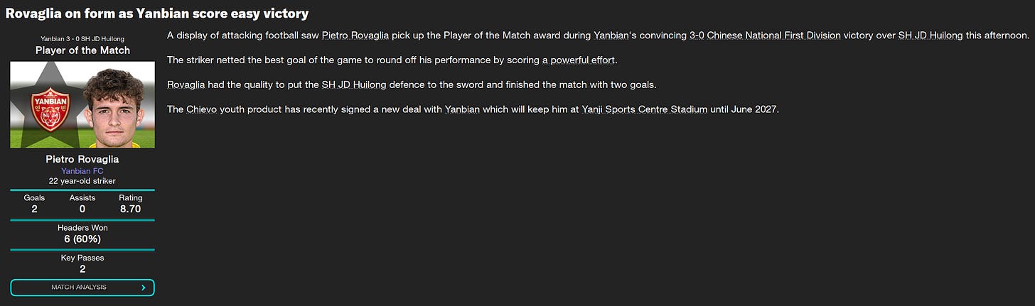 Football Manager 2023 Pietro Rovaglia