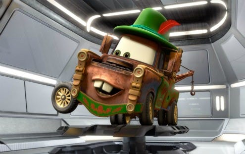 Cars 2 - inside