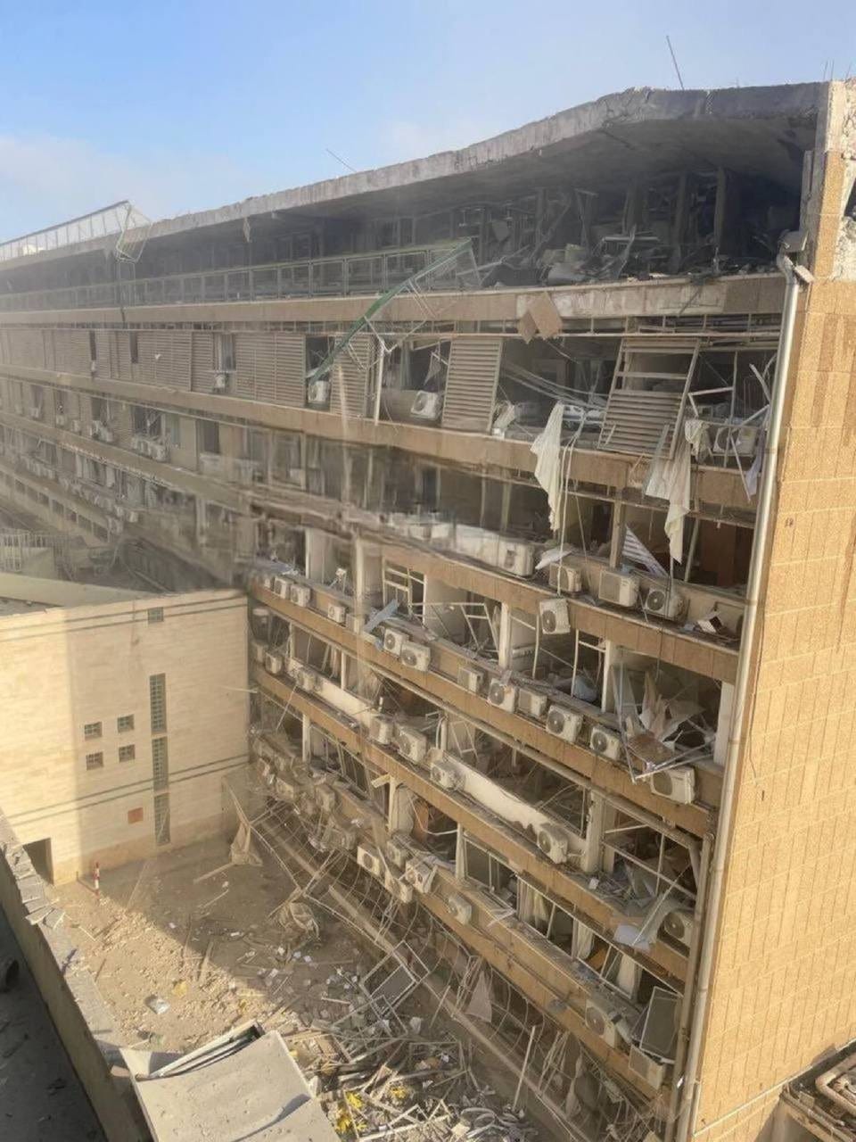 May be an image of skyscraper