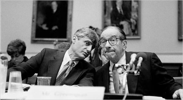 Taking Hard New Look at a Greenspan Legacy - The New York Times
