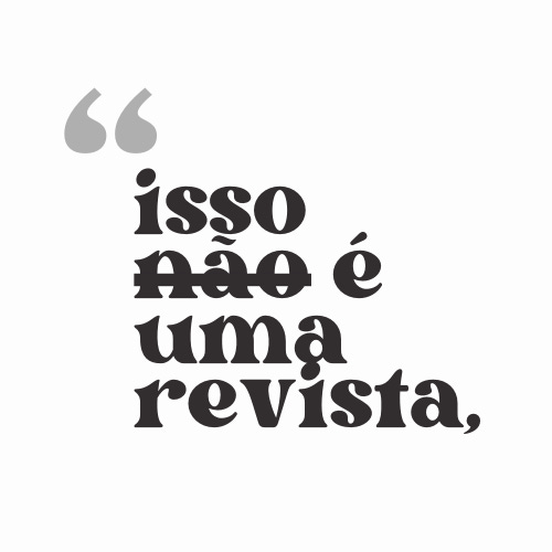 Isso Não É Uma Revista 