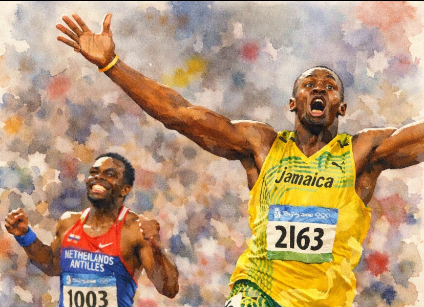 Cover image for 21st Century Greats: Usain Bolt