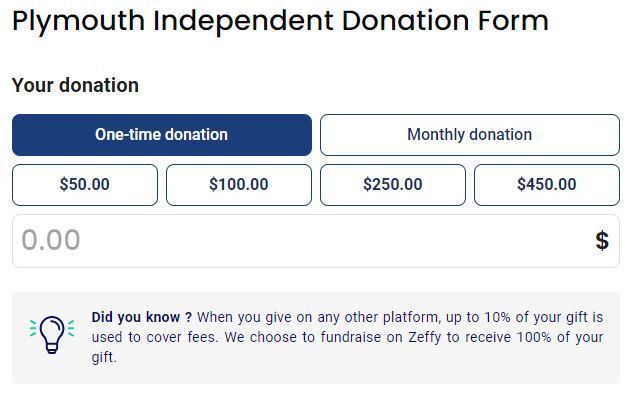 What the Plymouth Independent can do to regain its independence