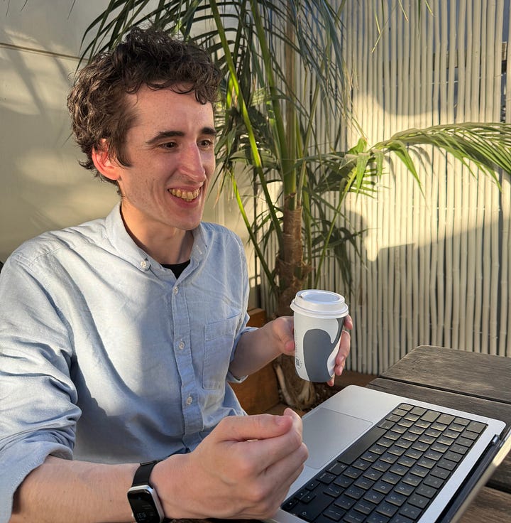 Engineer working across multiple tools and environments, reflecting a modern workflow built around AI, product thinking, and continuous iteration