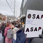 High School Students Gather at Bruce-Grey-Owen Sound MPP's Office to Protest OSAP Changes