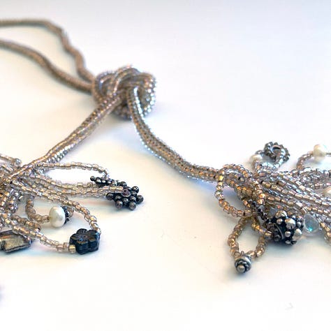 Image of lariat necklace