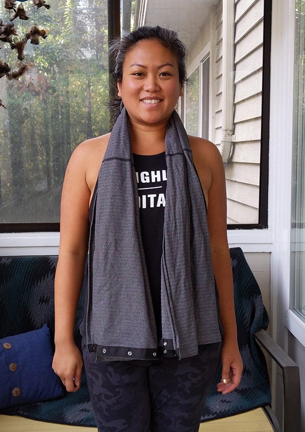 How to Wear lululemon Vinyasa Scarf Long Front Dangle How to Wear lululemon Vinyasa Scarf Long Front Dangle