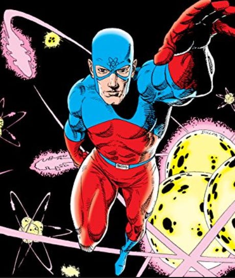 This cover is actually the basis from a story by Tom Peyer.