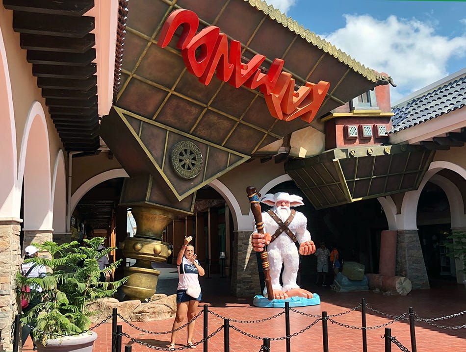 Katmandu Park Punta Cana entrance