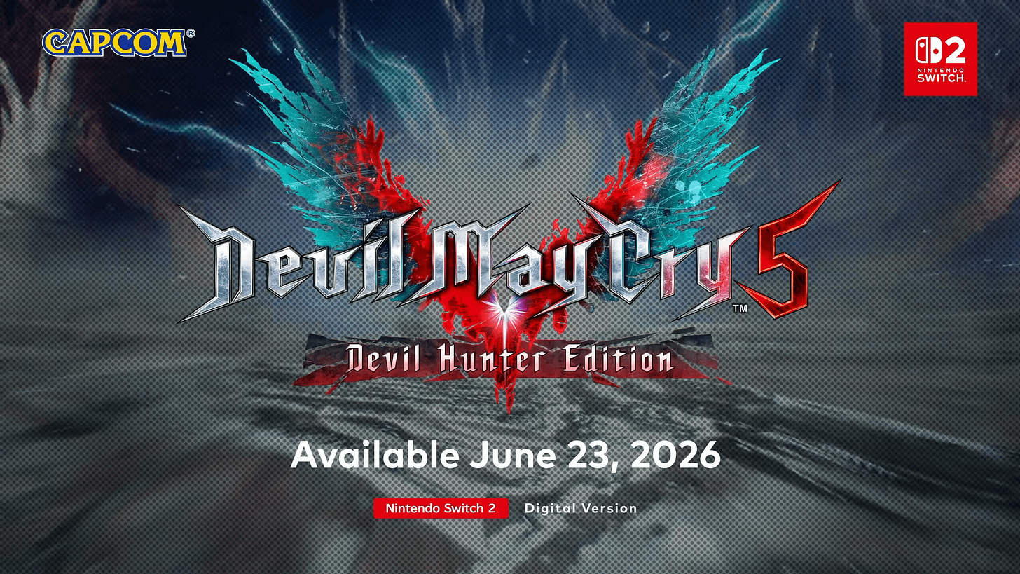 Devil May Cry 5 Devil Hunters Edition announced for Switch 2! Featuring nothing new : r/DevilMayCry Devil May Cry 5 Devil Hunters Edition announced for Switch 2! Featuring nothing new : r/DevilMayCry