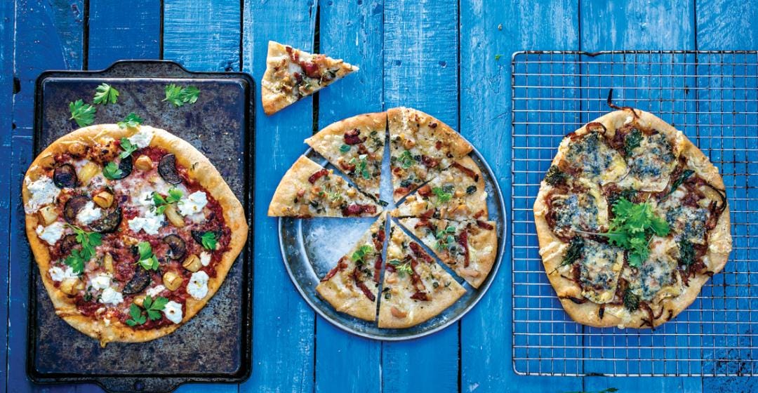 Homemade Pizza with Vineyard Toppings, Cook the Vineyard Homemade Pizza with Vineyard Toppings, Cook the Vineyard
