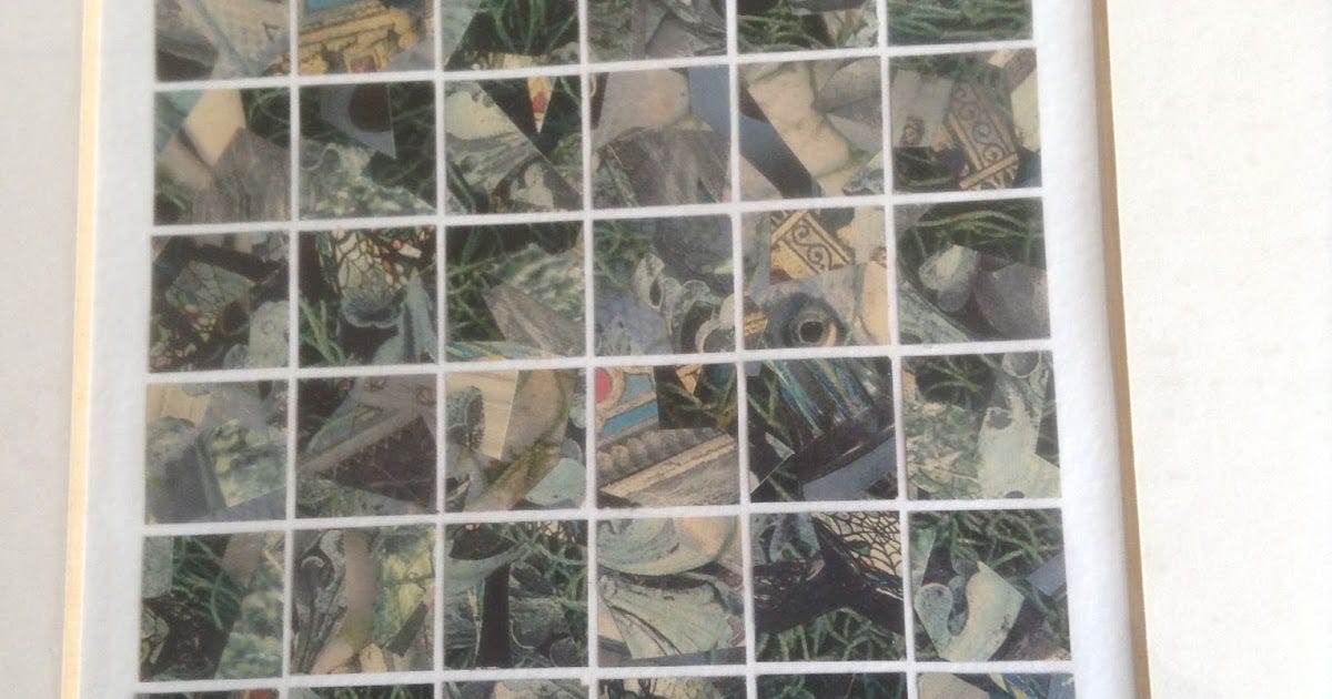 Tom Raworth collage 1994