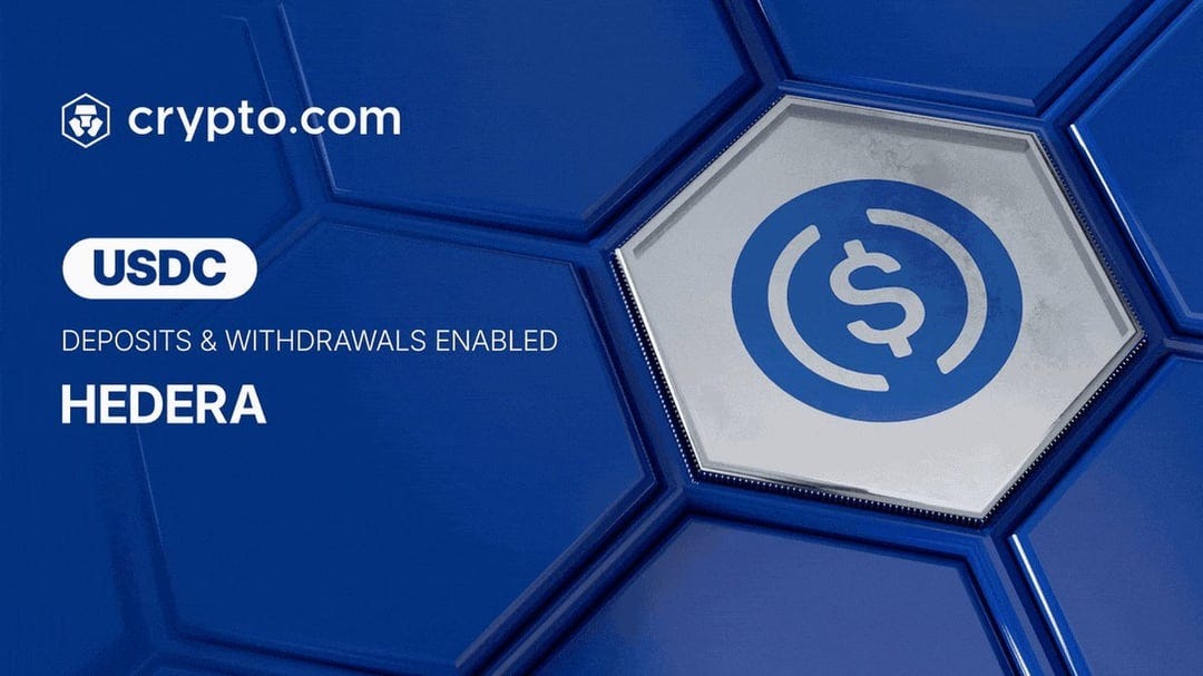 Se acaba de habilitar en la aplicación Crypto.com los depósitos y retiros  de $USDC a través de Hedera. : r/Crypto_com