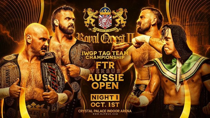Fans rave about FTR vs. Aussie Open as Royal Quest II hits NJPW World