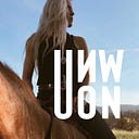 Logo for UNWON with Keely Covello