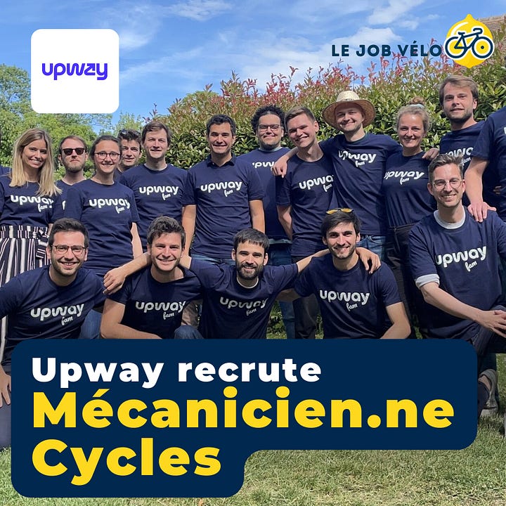les equipes de ecomobilité et upway en photo