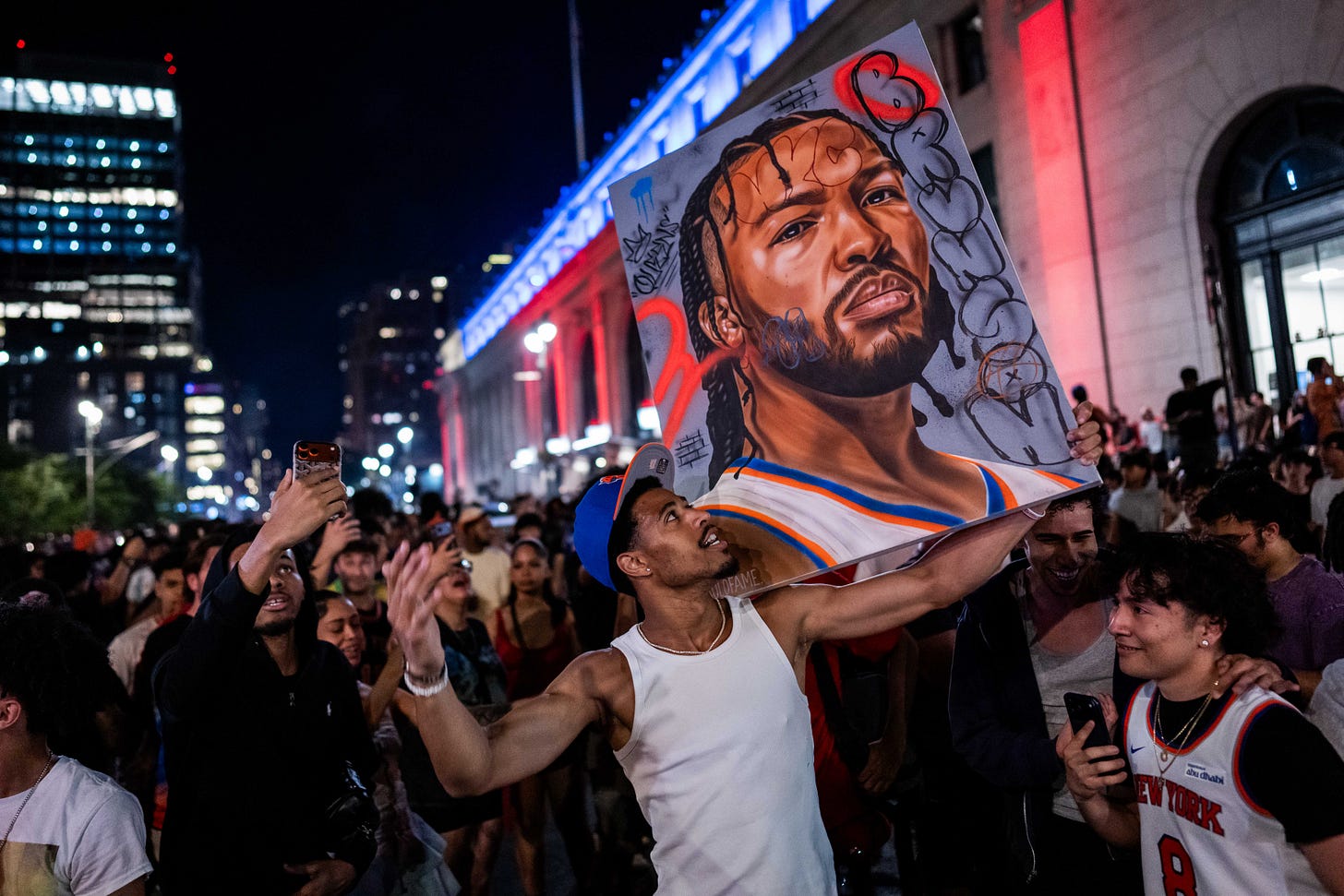 Knicks win NBA Finals, fans go berserk in NYC