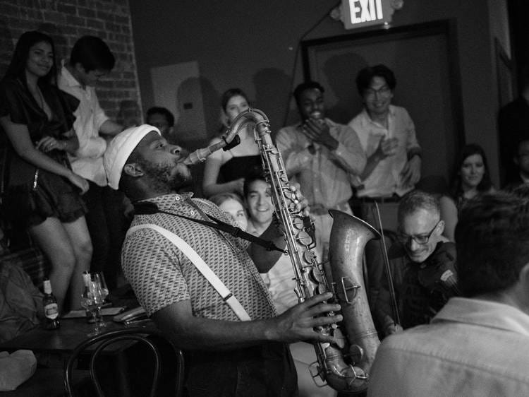Daddy Rabbit jazz speakeasy shows