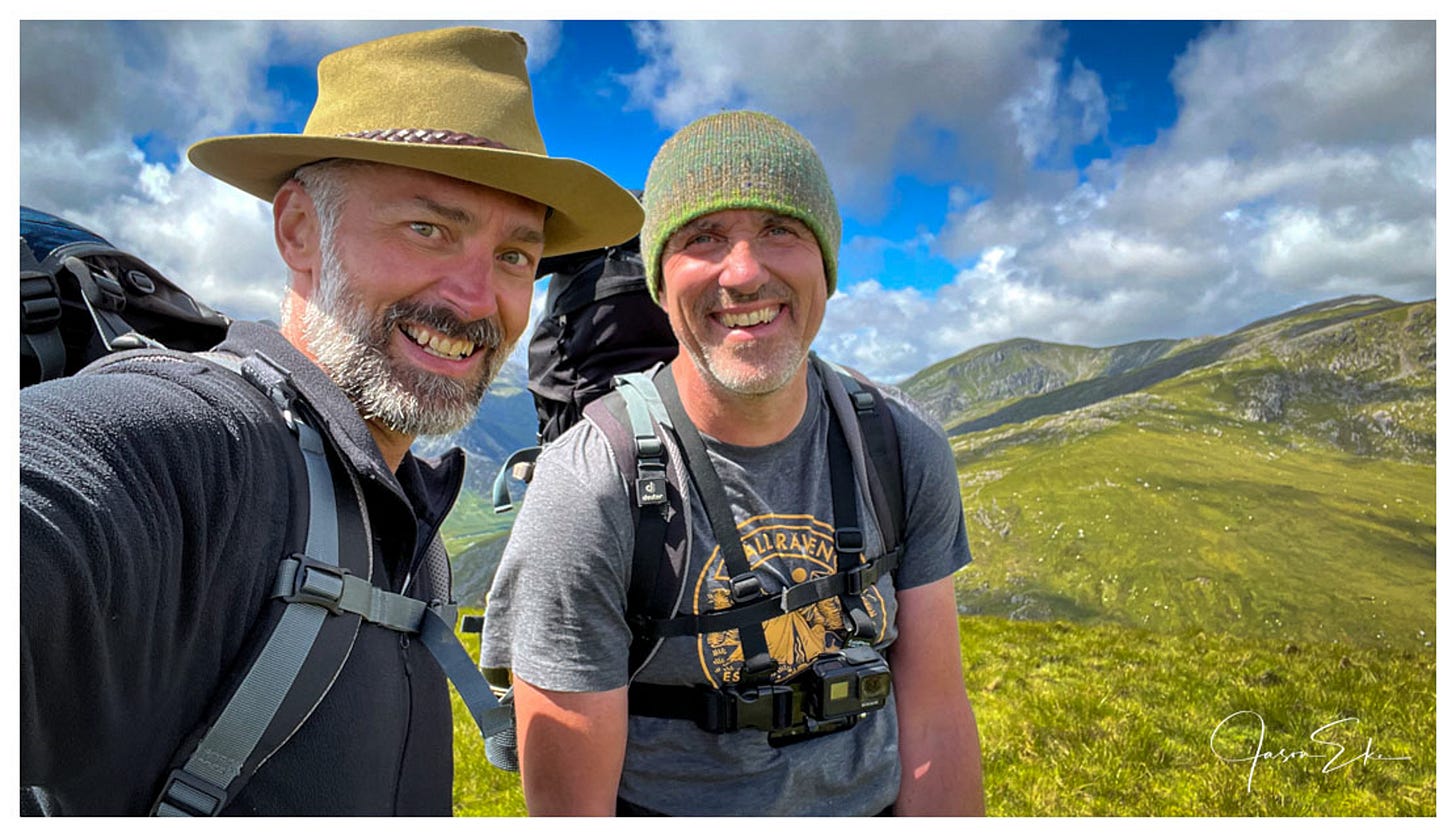 hiking Carneddau