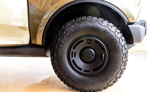 Scout Motors wheel designs