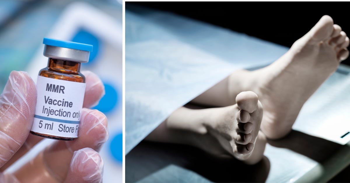 MMR and MMRV Vaccines Linked to 2,657% More U.S. Deaths Than Measles Infection Since 1995