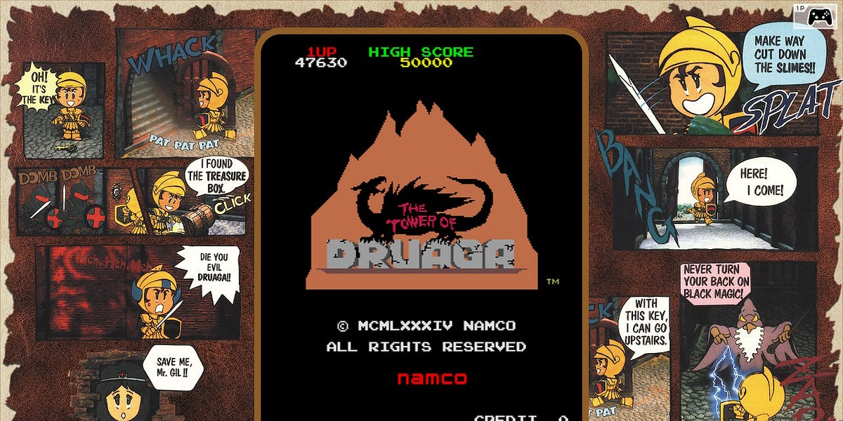 Past meets present: The Tower of Druaga - by Marc Normandin