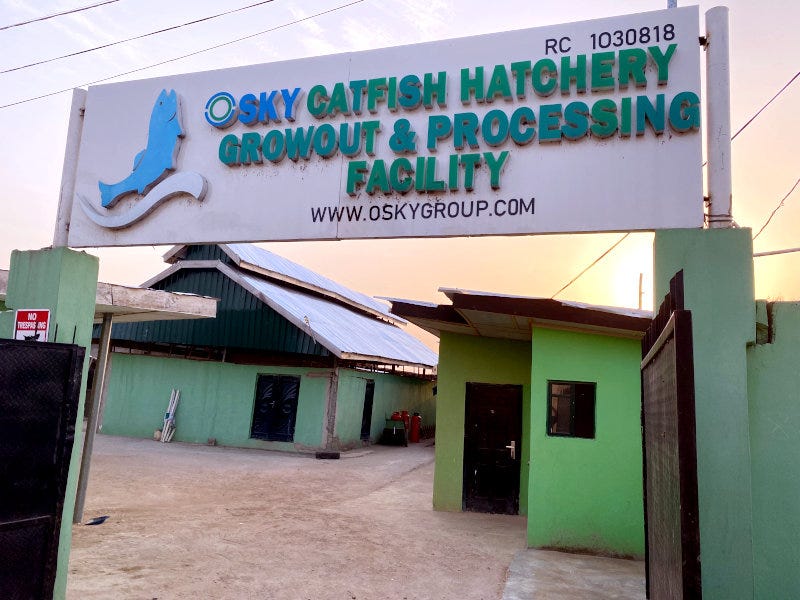 Osky's processing facility.