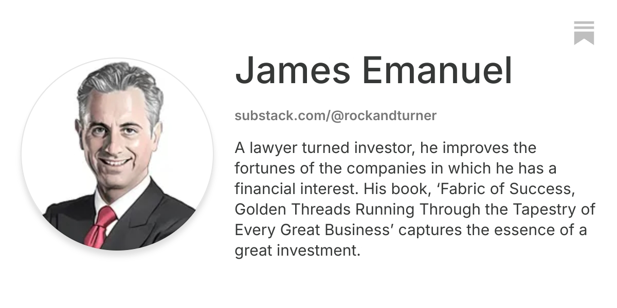 James Emanuel | Substack