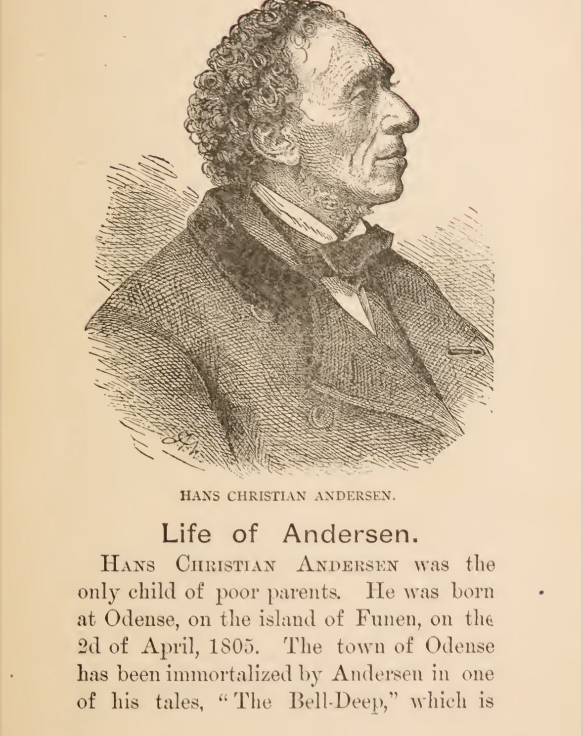 Ilustração de Andersen
