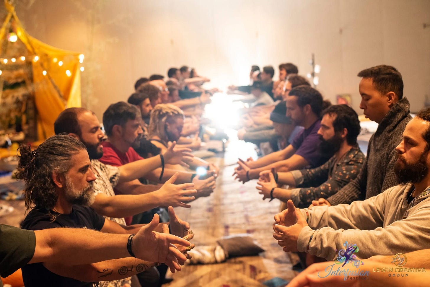 Men's Work: the Tree Hug Squat Lineup rite of passage