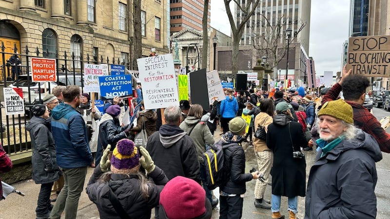 N.S. news: 'Special interests' rally held in downtown Halifax