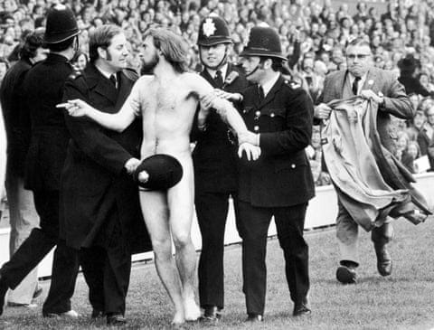 Michael O’Brien at Twickenham in 1974.