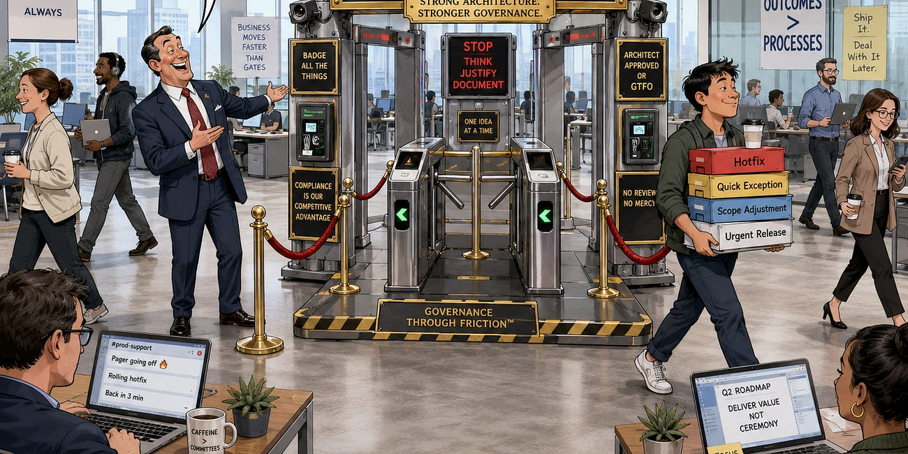 The Route That Trained Override Behavior