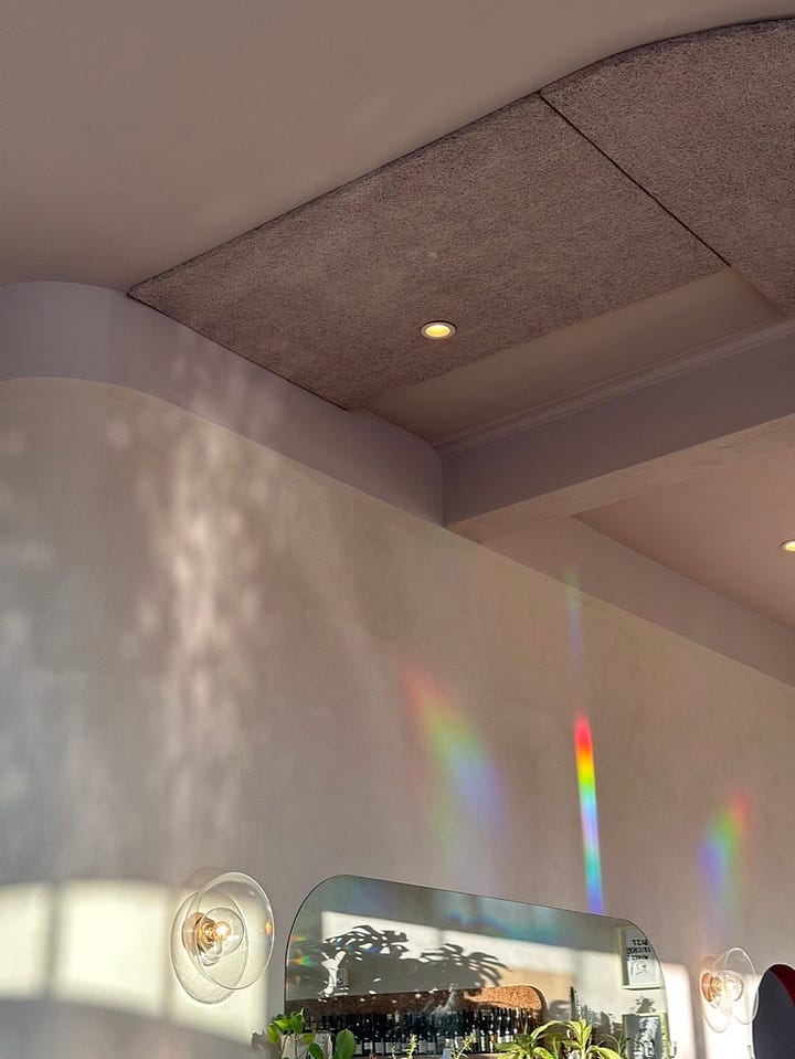 hummingbird moon, rainbow refractions, portals, botanical gardens