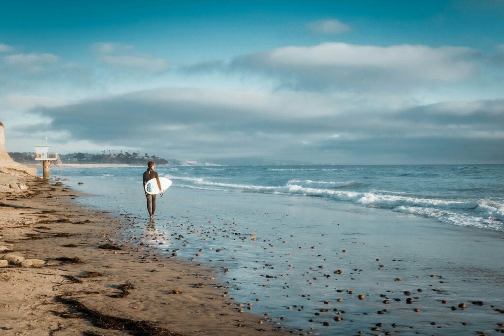 cardiff beach in encinitas california
