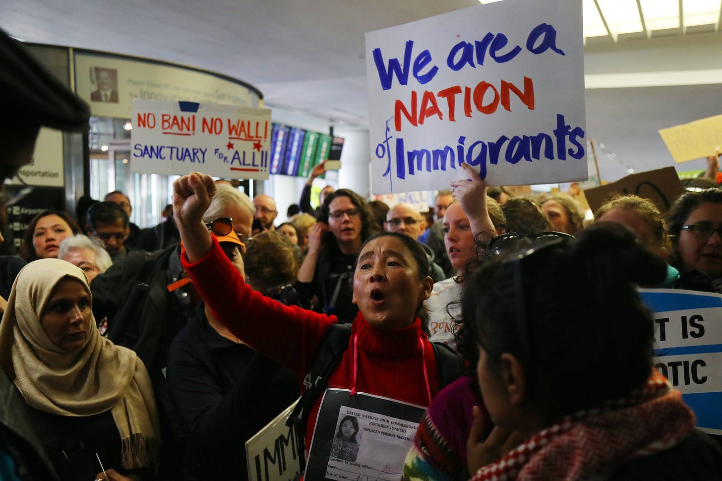 Protests Against Travel Ban Sweep Country