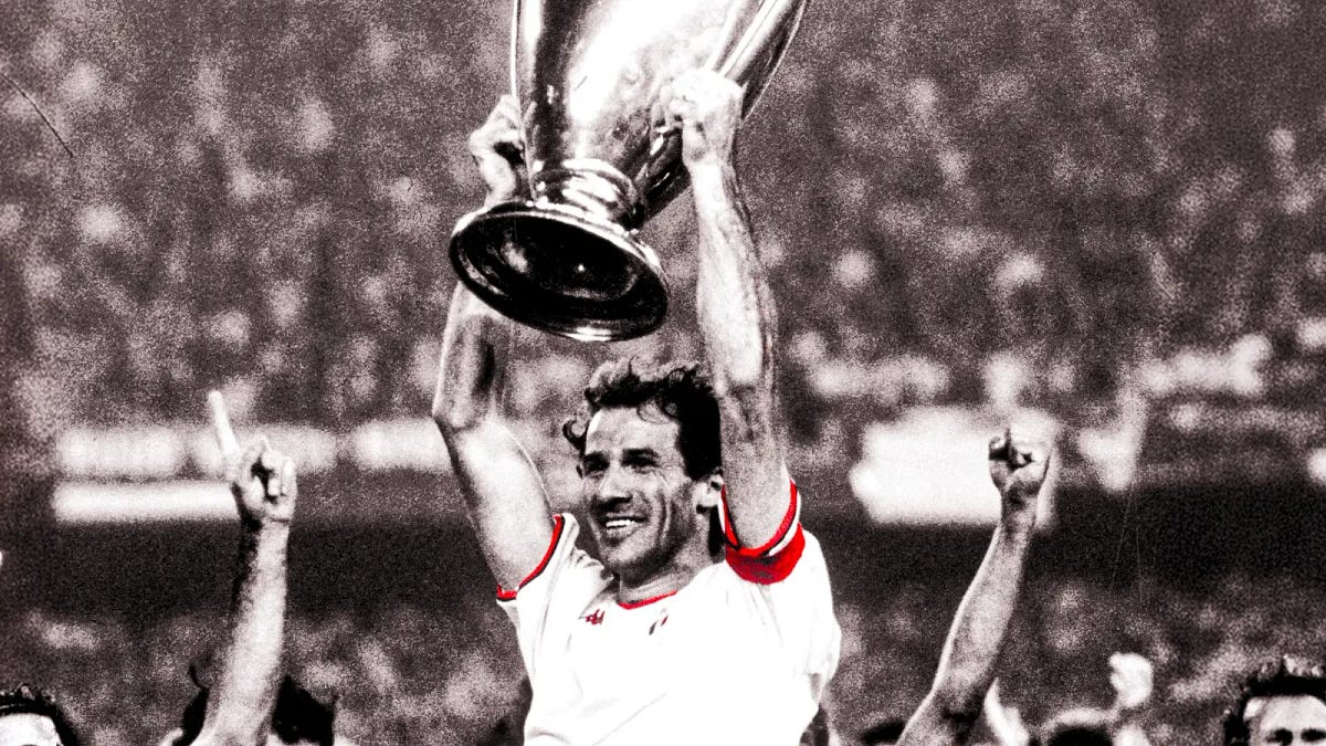 Baresi was AC Milan's soul and the gold standard for defending