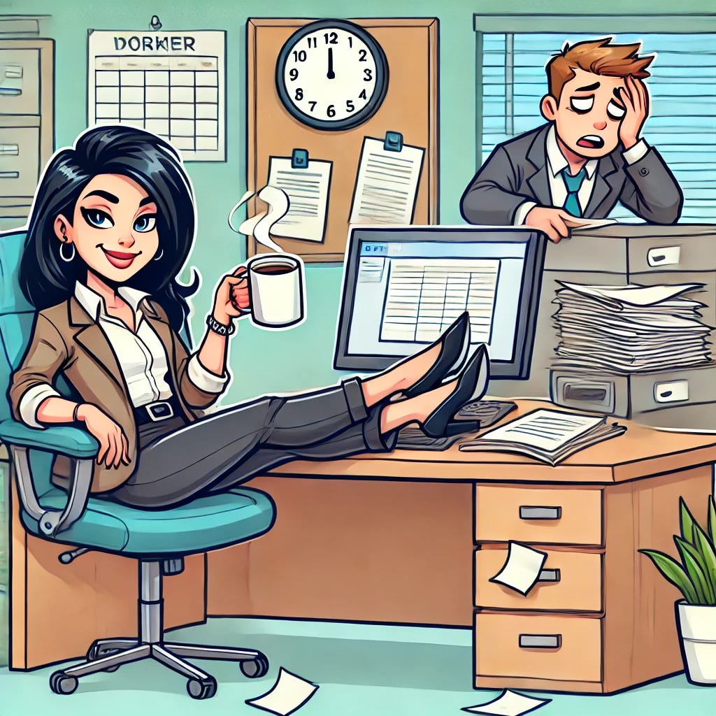Slacking Character Day 9: Strategic Slacking - by Gabrielle Judge