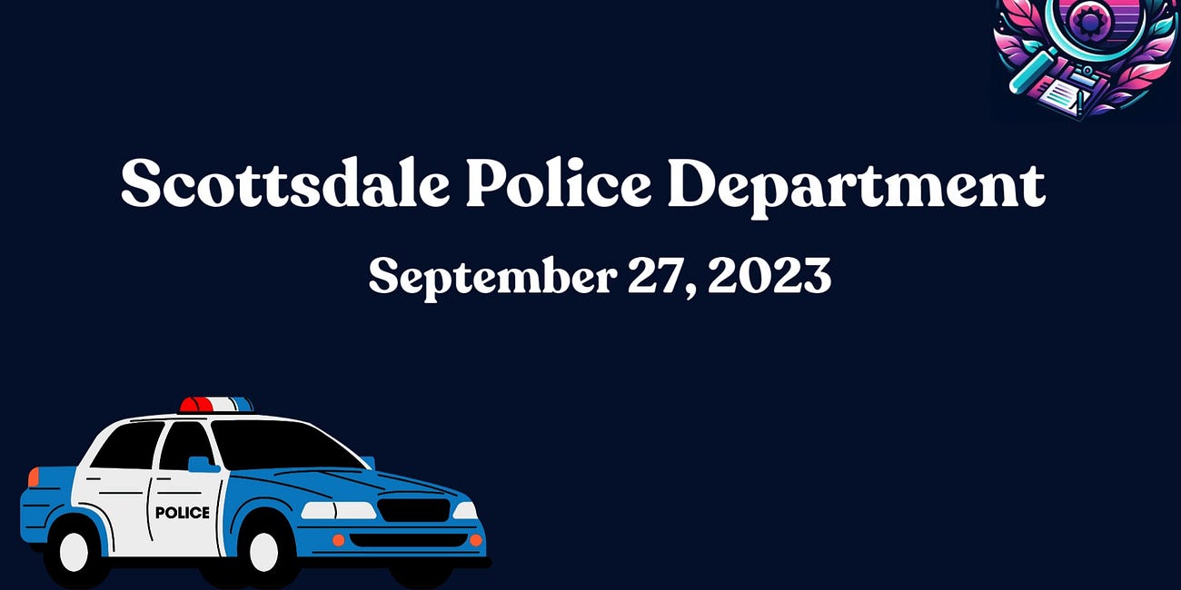 Police Audio - September 27, 2023