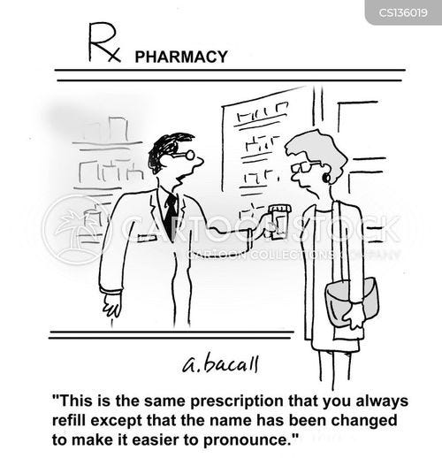 Prescription Refill Cartoons and Comics - funny pictures from CartoonStock