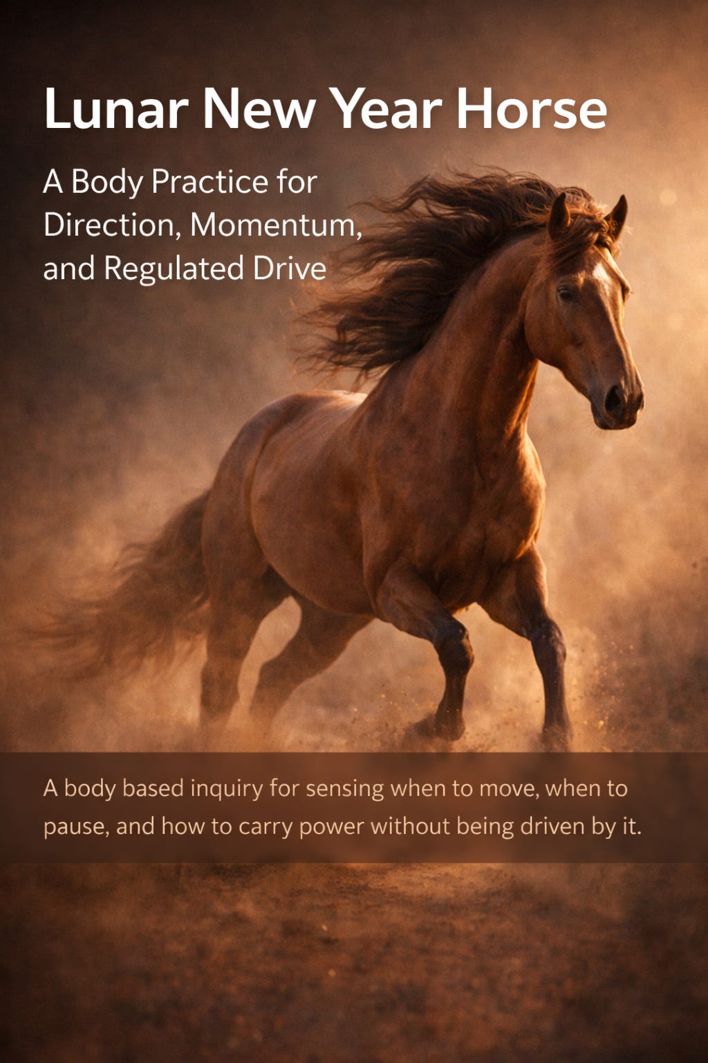 Lunar New Year Horse