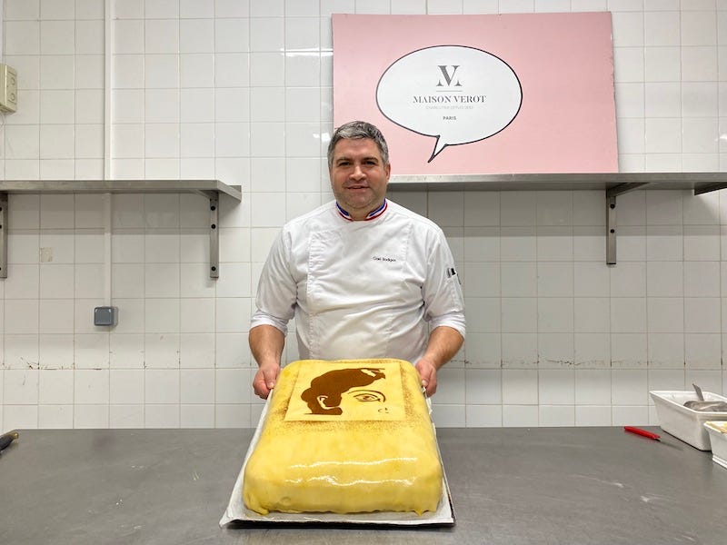 Gaël Radigon, chef exécutif de la Maison Verot et l'Oreiller de la Belle Aurore avant cuisson