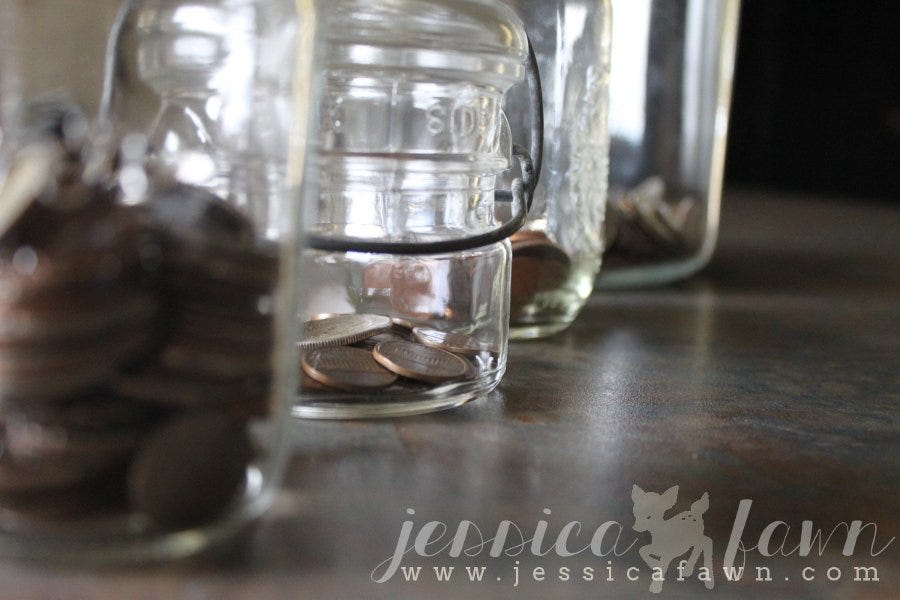 Coins for H and his cousins.