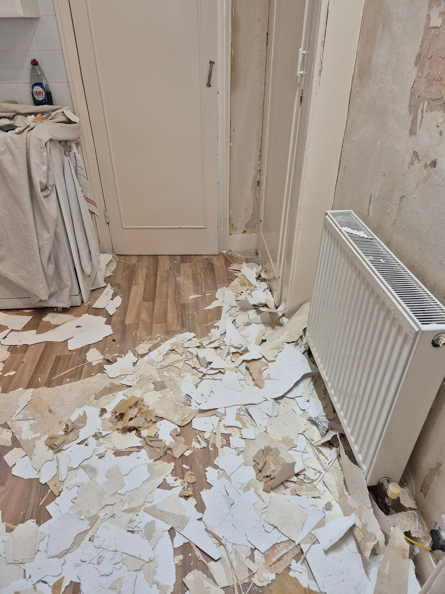 Decorating mess
