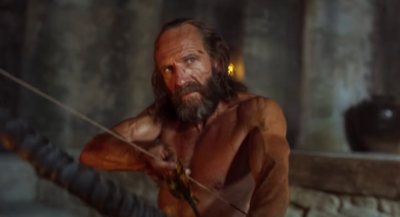 The Return' Trailer: Ralph Fiennes Is a Shirtless Odysseus