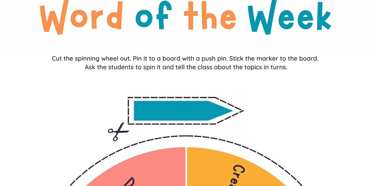 Spinning into Vocabulary: Using the Word Wheel to Engage Students