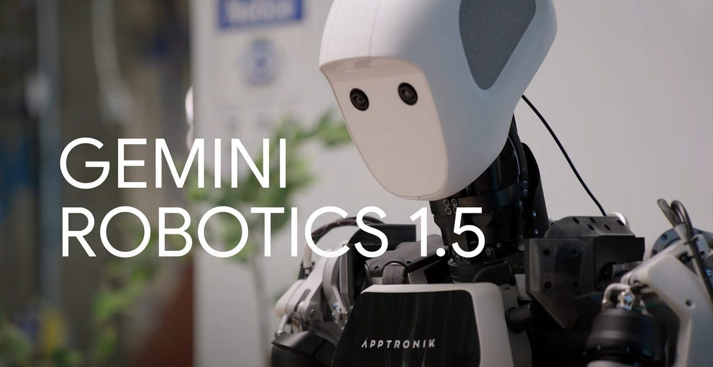 Google DeepMind Unveils Gemini Robotics 1.5 And ER 1.5 To Help Robots  Reason, Plan, And Learn Across Different Tasks
