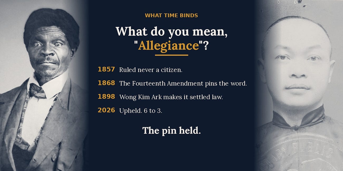 What Do You Mean, "Allegiance"?
