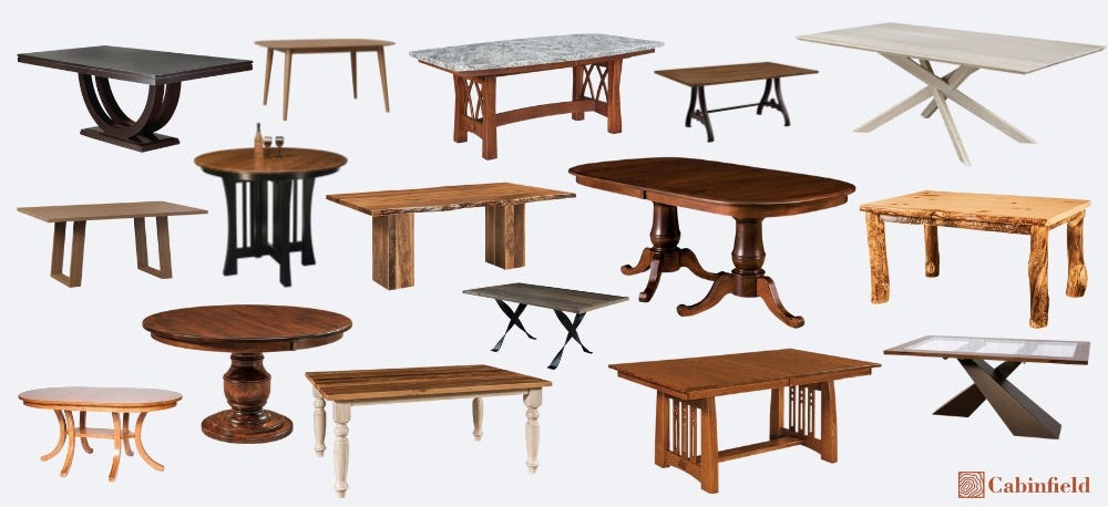 The Complete Guide to Dining Tables: Types and Styles - Cabinfield Blog The Complete Guide to Dining Tables: Types and Styles - Cabinfield Blog